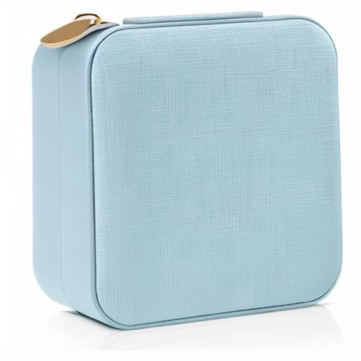Travel Jewelry Organizer Box Color Light blue 